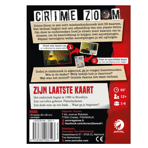 Crime Zoom Case 1: Zijn Laatste Kaart