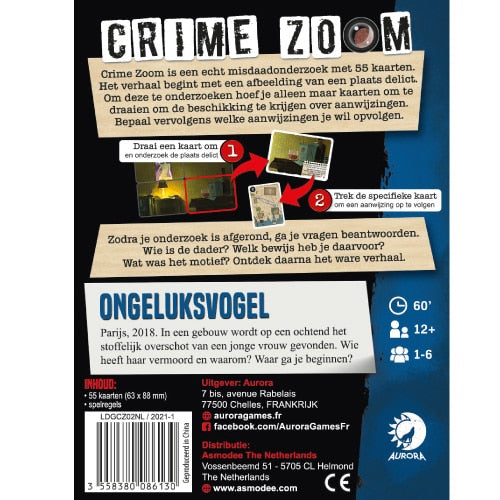 Crime Zoom Case 2: Ongeluksvogel