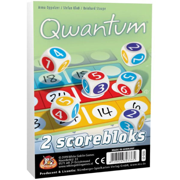 Qwantum scoreblokken