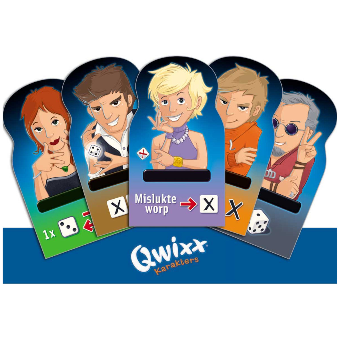 Qwixx Karakters